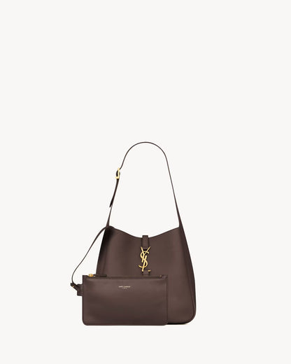 Saint Laurent Le 5 à 7 Supple in Grained Leather