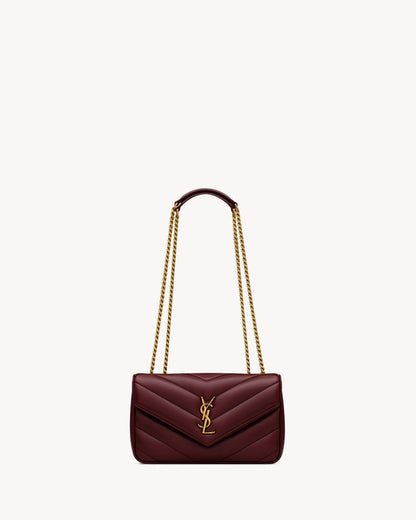 Saint Laurent Loulou Small in Matelassé Lambskin