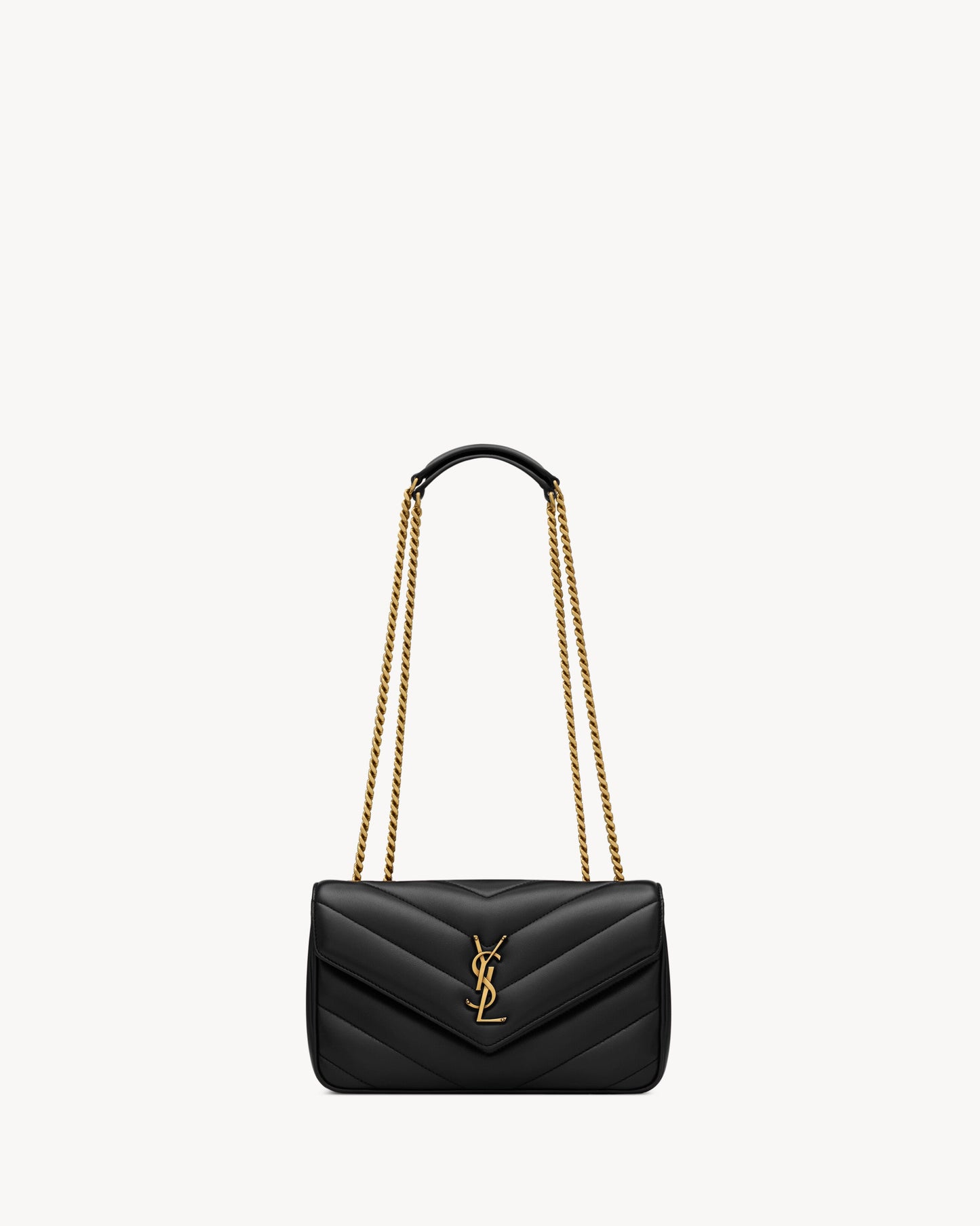Saint Laurent Loulou Small in Matelassé Lambskin