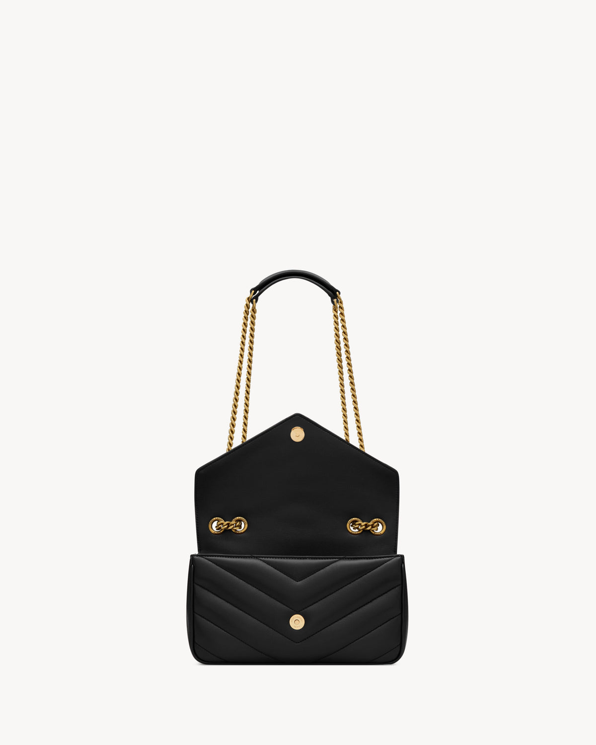 Saint Laurent Loulou Small in Matelassé Lambskin