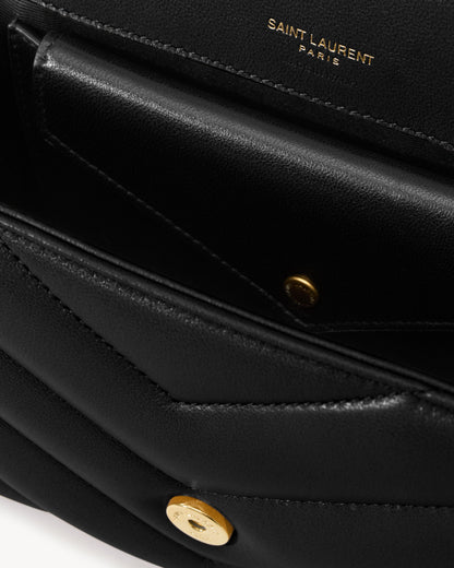 Saint Laurent Loulou Small in Matelassé Lambskin