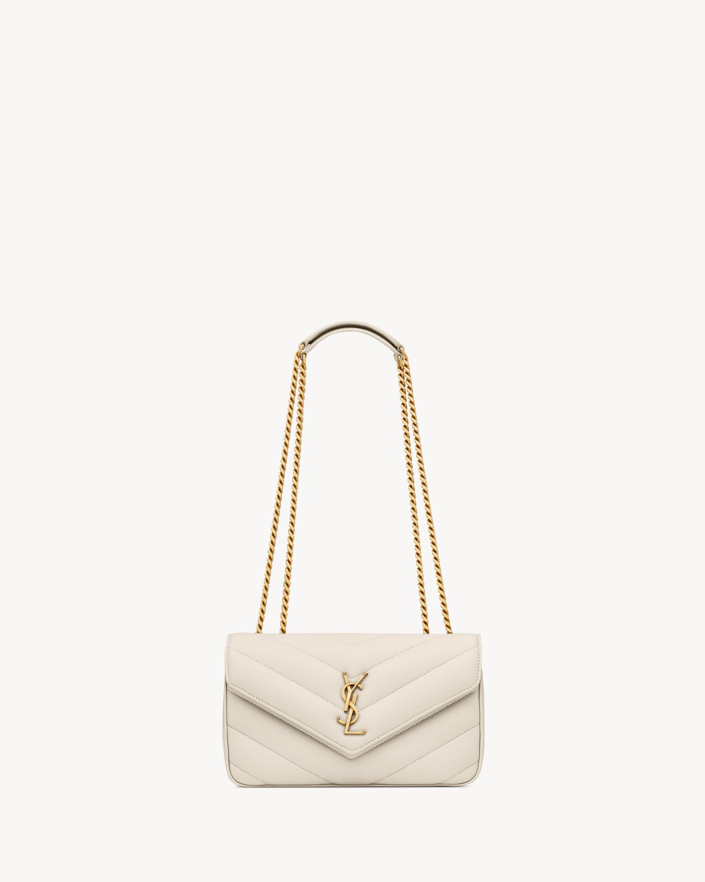 Saint Laurent Loulou Small in Matelassé Lambskin