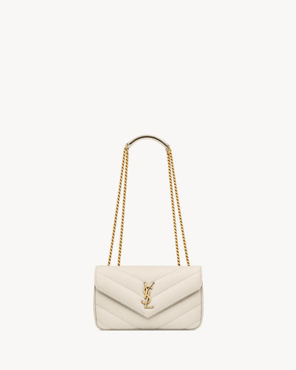 Saint Laurent Loulou Small in Matelassé Lambskin