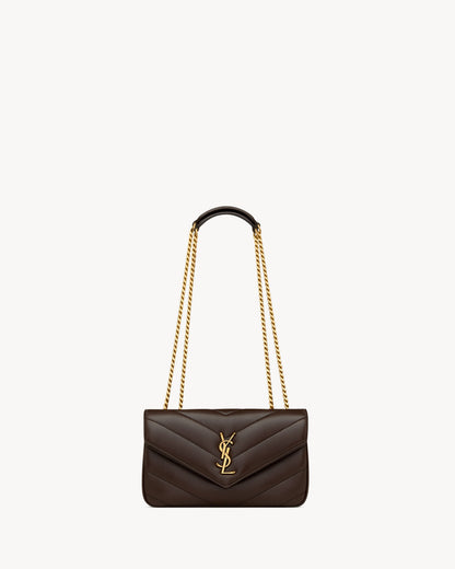 Saint Laurent Loulou Small in Matelassé Lambskin