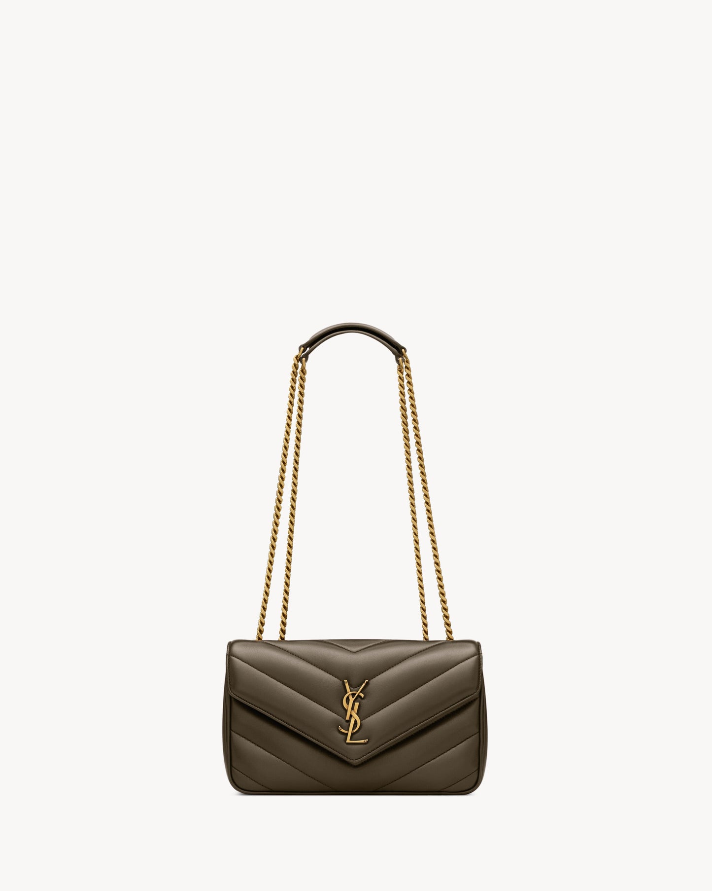 Saint Laurent Loulou Small in Matelassé Lambskin