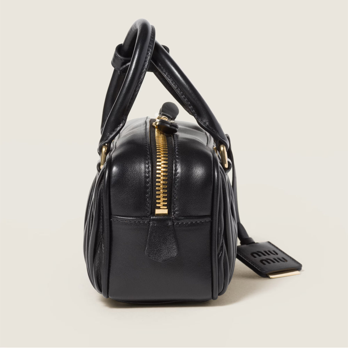 Miu Miu Arcadie Matelassé Nappa Leather Bag