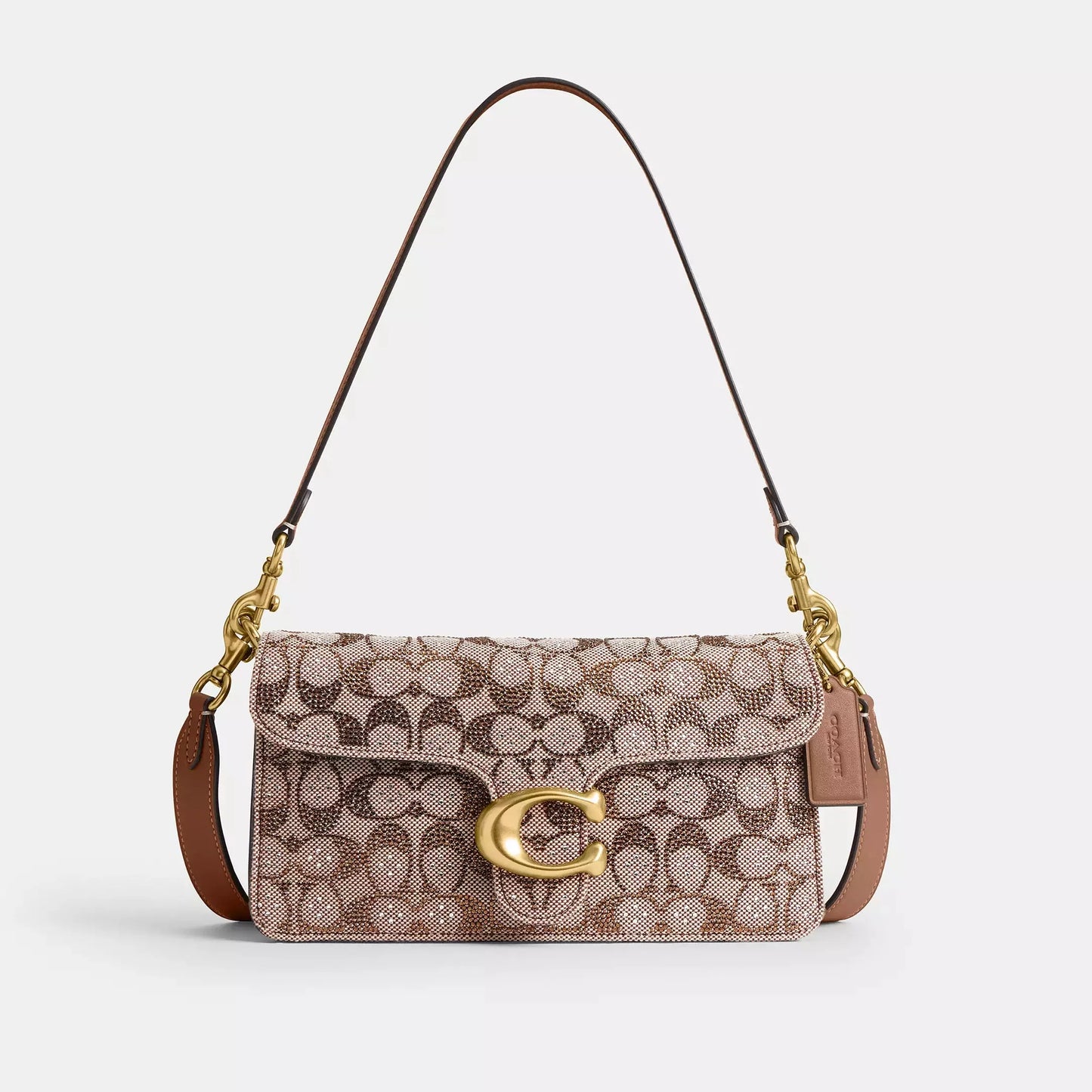 Coach Tabby Shoulder In Crystal Signature Jacquard