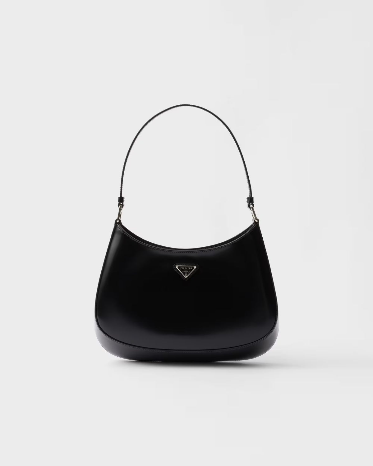 Prada Cleo Brushed Leather Shoulder Bag