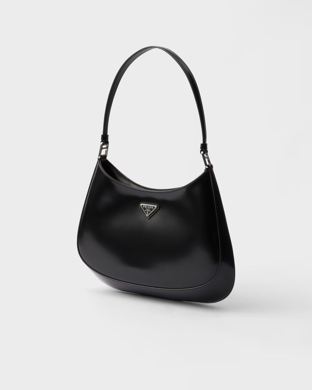 Prada Cleo Brushed Leather Shoulder Bag