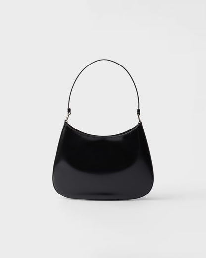 Prada Cleo Brushed Leather Shoulder Bag