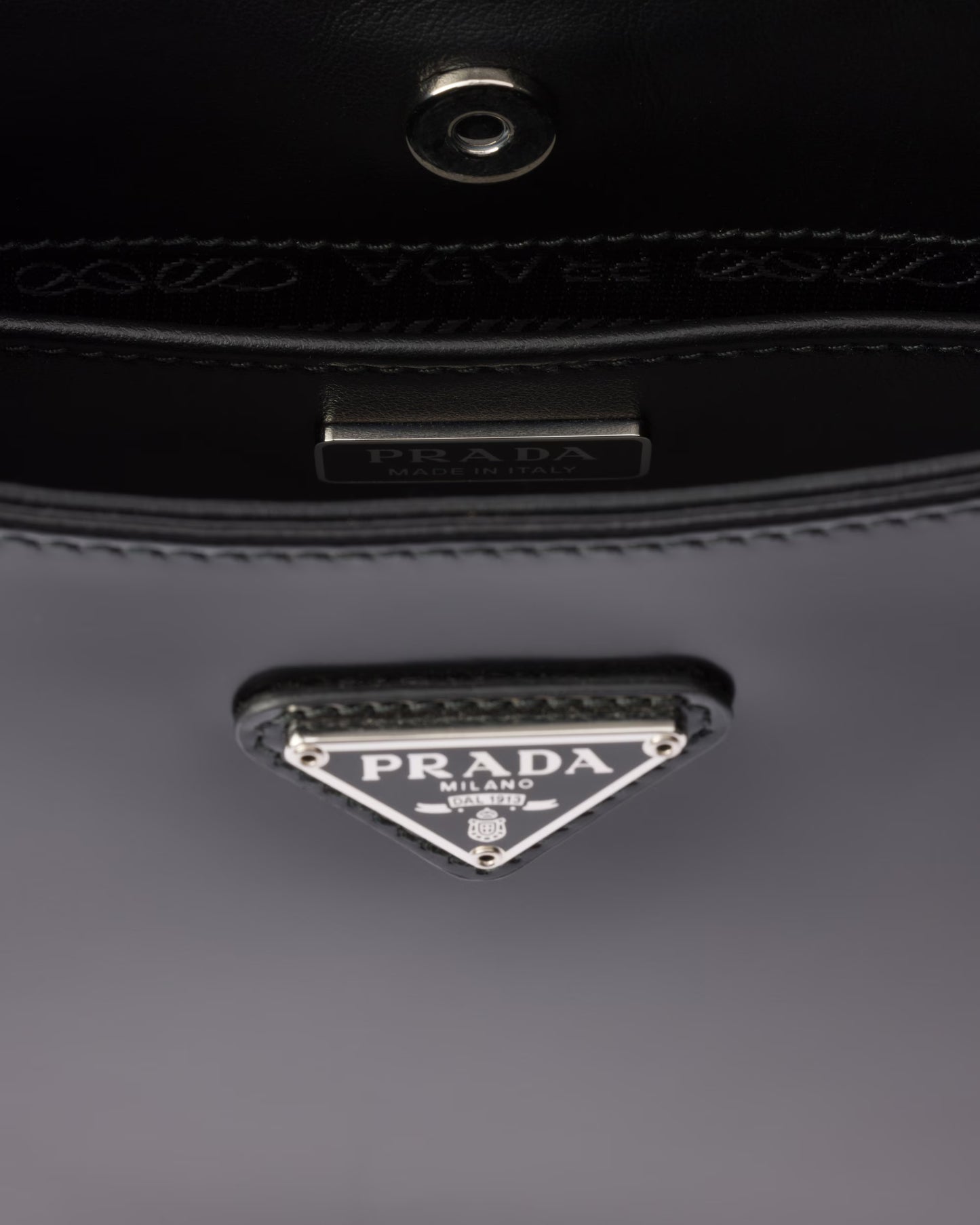 Prada Cleo Brushed Leather Shoulder Bag