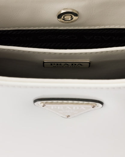 Prada Cleo Brushed Leather Shoulder Bag