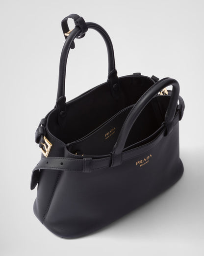 Prada Buckle Small Leather Handbag