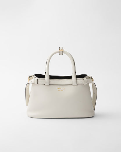 Prada Buckle Small Leather Handbag