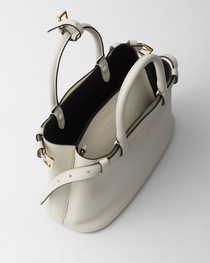 Prada Buckle Small Leather Handbag