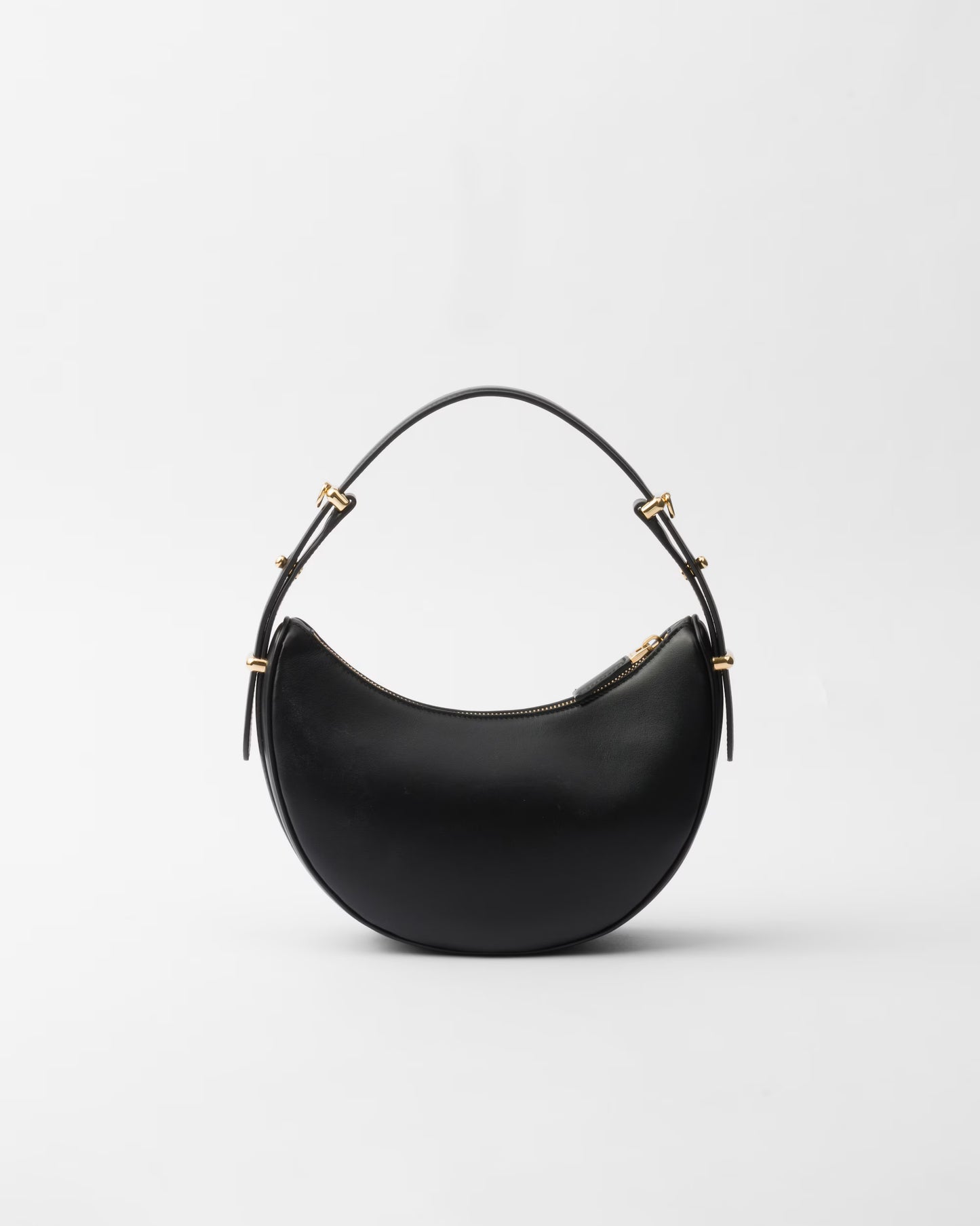 Prada Arqué Small Leather Shoulder Bag