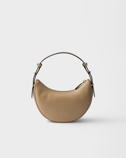 Prada Arqué Small Leather Shoulder Bag