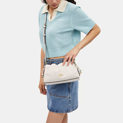 Coach Faye Shoulder Bag with Ruching
