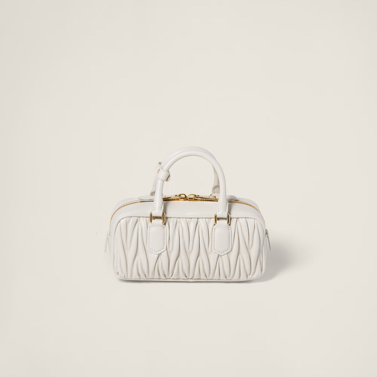 Miu Miu Arcadie Matelassé Nappa Leather Bag
